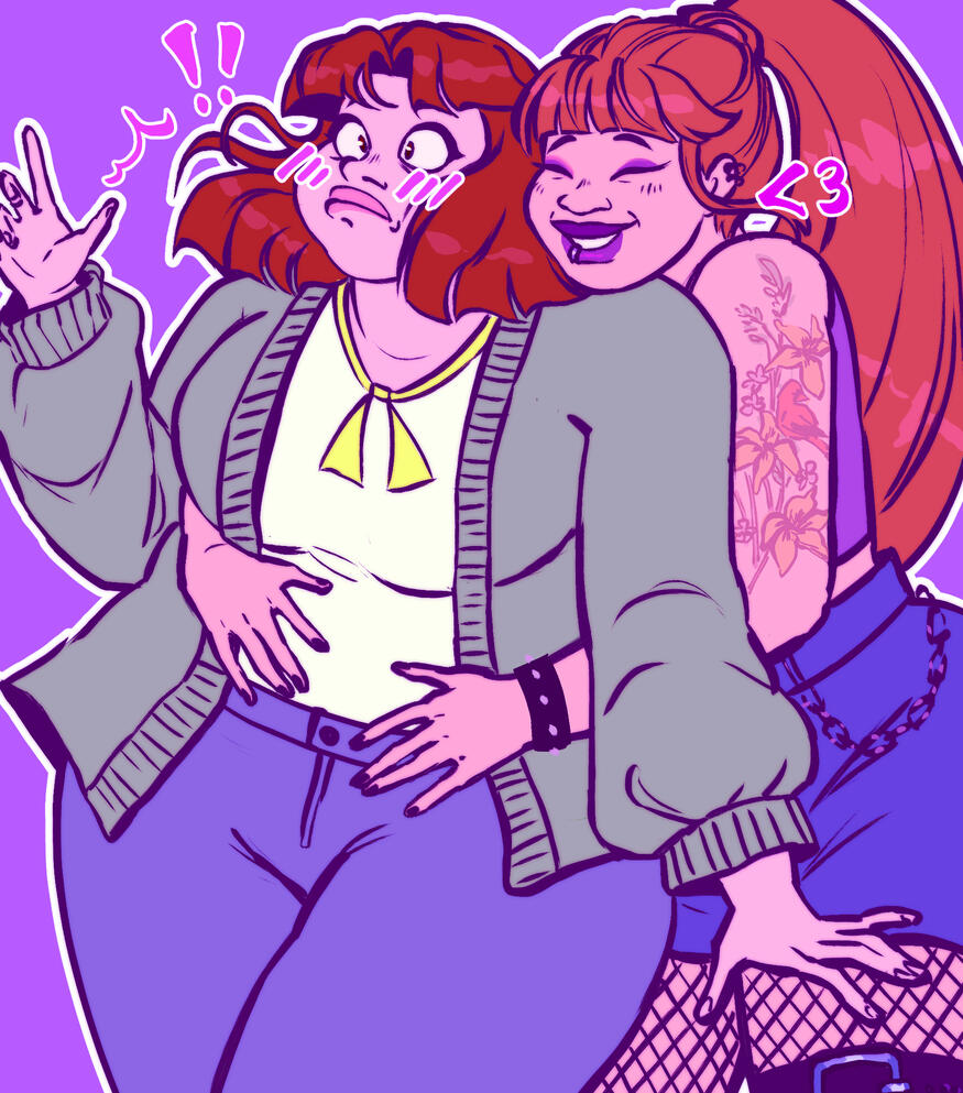 Surprise hug