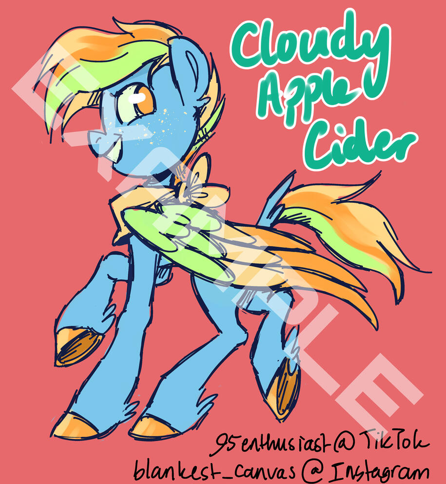 Character Design - Cloudy Apple Cider